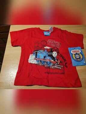 Thomas & Friends Thomas The Tank Engine Short Sleeve Kids Top, Size 2T